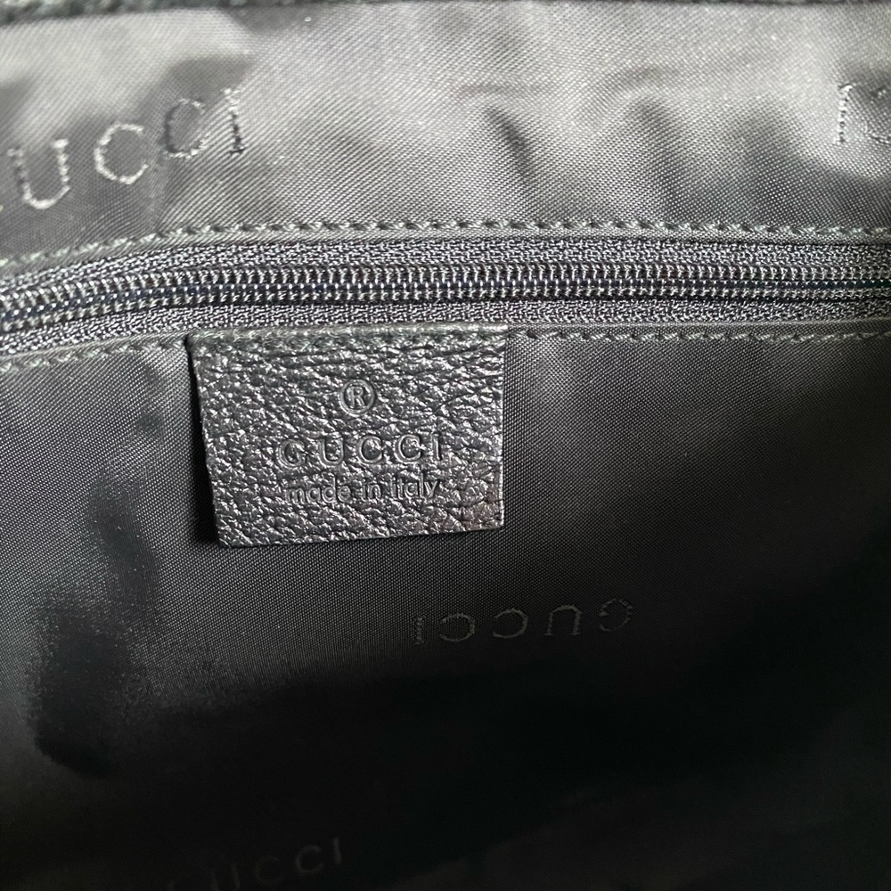 ✨SOLD!✨SALE✨Gucci Jackie O RARE! Leather Nylon Bag - Picture 14 of 16